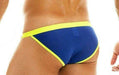 Modus Vivendi Mens Peace Tanga Brief Slip pour Homme Hombres Blue 04014 28 - SexyMenUnderwear.com