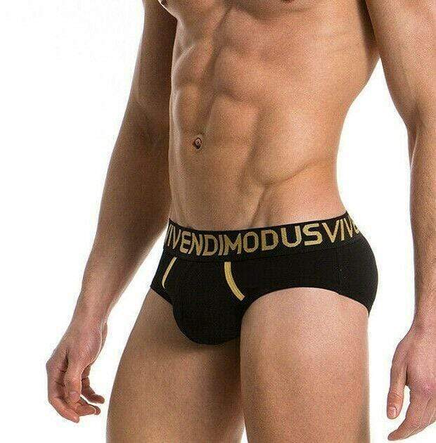 Modus Vivendi Modus Vivendi Brief Handcrafted Wide Black XL 05713 3