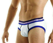 Modus Vivendi L Modus Vivendi Brief Strip Calecon Sport Slips White 06011 37
