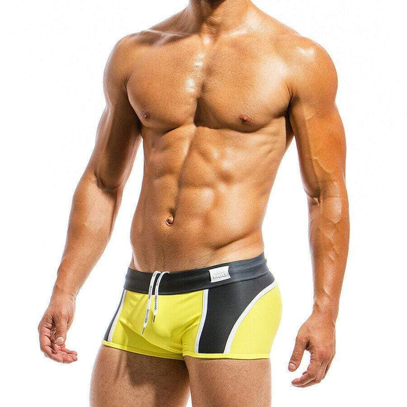 Modus Vivendi S Modus Vivendi Swimwear Multi Trunk Maillot Homme Swimsuits YEL JS1821 17