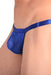 Modus Vivendi Net Trap Thong Perforated Semi-Transparent Blue 06114 49 - SexyMenUnderwear.com
