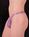 Modus Vivendi Net Trap Thong Perforated Semi-Transparent Lavendar 06114 49 - SexyMenUnderwear.com
