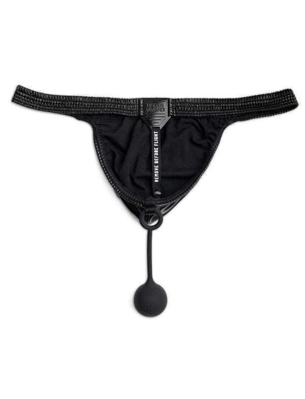 Modus Vivendi Pleasure Thongs Roomy Pouch Metallic Silver Thong 22222 - SexyMenUnderwear.com