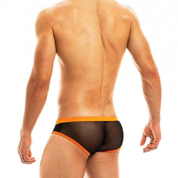 Modus Vivendi Sexy Slip Transparent Modus Vivendi Brief Capsule Black/Orange 16912 43