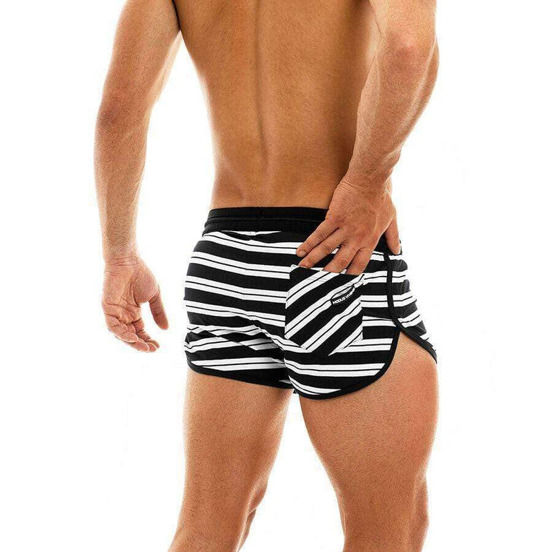 Modus Vivendi Short Hermes Jogging Cut Training Shorts 2020 Striped 03061 11 - SexyMenUnderwear.com