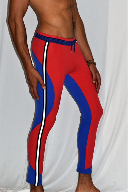 Modus Vivendi Surreal Legging Salvador Dali Inspiration Red-Blue 12761 9 - SexyMenUnderwear.com