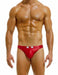 Modus Vivendi Swim-Brief Gordian Knot Low-Cut Swimwear Shiny Red CS2211 67 - SexyMenUnderwear.com