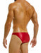 Modus Vivendi Swim-Brief Gordian Knot Low-Cut Swimwear Shiny Red CS2211 67 - SexyMenUnderwear.com