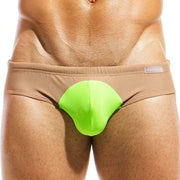 Modus Vivendi Swim Brief Highlight Beach Swimwear GREEN Fluorescent IS1812 33 - SexyMenUnderwear.com