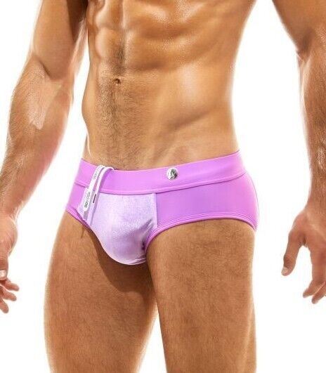 Modus Vivendi Swim Briefs internal drawstrings Pure Velvet Lavender ES2113 23 - SexyMenUnderwear.com