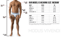 Modus Vivendi Swim Briefs Modus Vivendi PolkaDot Low-Cut Swimwear Black Ks1811 31