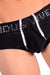 Modus Vivendi Swim-Briefs With Shiny Metallic Cubes Black BS1811 5 - SexyMenUnderwear.com