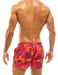 Modus Vivendi Swim Short Woven Fast-Dry Swimwear Camo Red GS2132 77 - SexyMenUnderwear.com