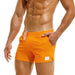 Modus Vivendi Swim-Shorts Cyclops Full Lining Low-Rise Swimwear Yellow AS2231 - SexyMenUnderwear.com
