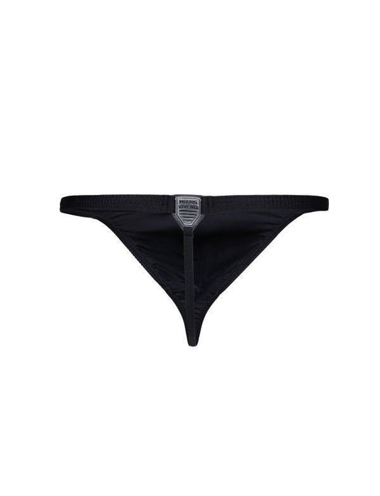 Modus Vivendi Swim-Thong Original Roomy Pouch Fast Dry Swimwear Black HS2211 66 - SexyMenUnderwear.com