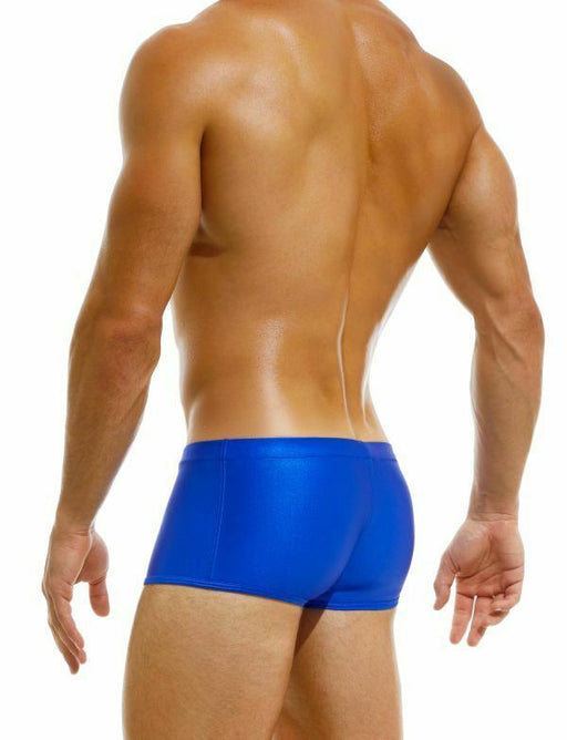 Modus Vivendi Swim-Trunk Gordian Knot Brazilian-Cut Boxer Cobalt CS2221 67 - SexyMenUnderwear.com