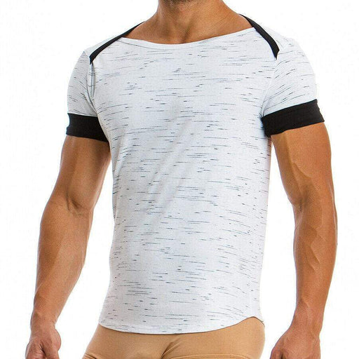 Modus Vivendi T-Shirt Jersey Mesure Cotton Black 07842 31 - SexyMenUnderwear.com