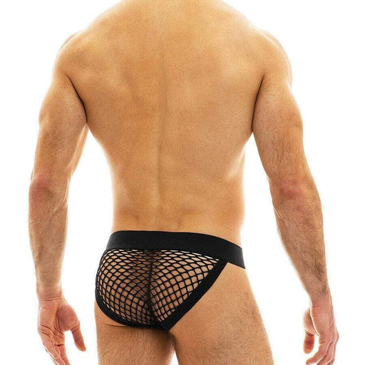 Modus Vivendi Tanga-Brief 2020 Camo Fishnet Tangas Slip Combo Black 11012-1 3 - SexyMenUnderwear.com