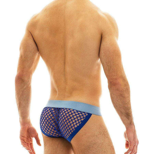 Modus Vivendi Tanga-Brief 2020 Camo Fishnet Tangas Slip Combo Blue 11012-1 3 - SexyMenUnderwear.com