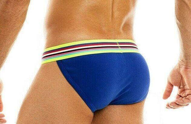 Modus Vivendi Tanga Brief Peace Collection Cotton Briefs Blue 04012 28 - SexyMenUnderwear.com