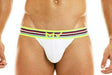 Modus Vivendi Tanga Brief Peace Slip pour Homme white 04012 28 - SexyMenUnderwear.com