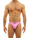Modus Vivendi Tanga Brief Viral Vinyl Tight Fit Neon Pink 08012 - SexyMenUnderwear.com
