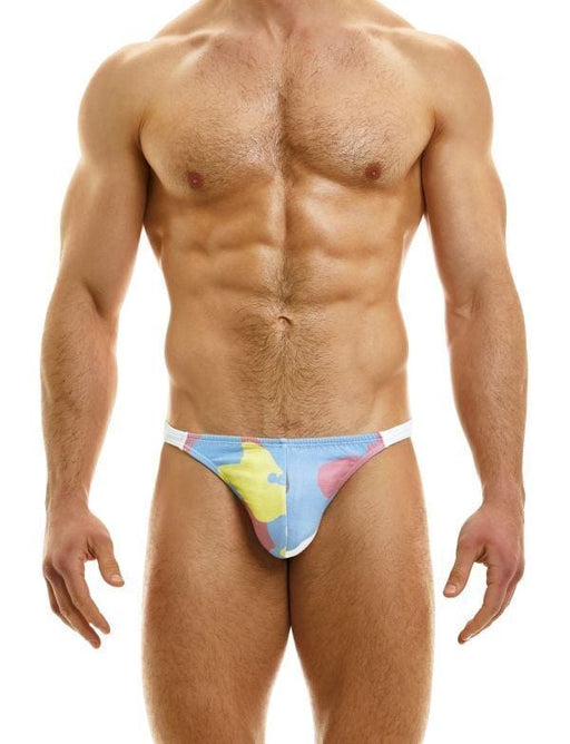 MODUS VIVENDI Thong Camouflage With Roomy Pouch Soft and Smooth Camo White 12 - SexyMenUnderwear.com