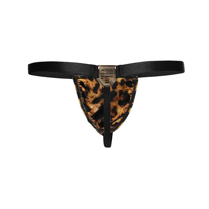 Modus Vivendi Thong Leopard Animal Print 14919 43 - SexyMenUnderwear.com