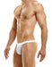 MODUS VIVENDI Thong Muslin T-String With Double Layered Pouch White 36 - SexyMenUnderwear.com