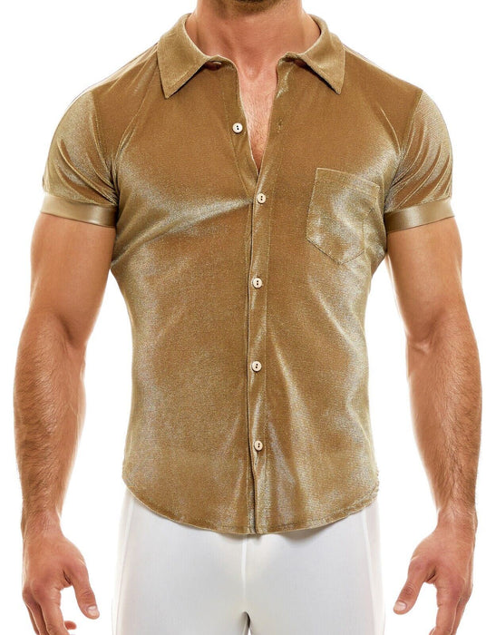 Modus Vivendi V. Fluid Muscle Shirt Sheer Elegant Semitransparent Shirt 10141 3A - SexyMenUnderwear.com