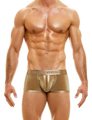 Modus Vivendi V.Fluid Boxer Elegant Luxury Soft Elasticated Boxer Camel 10121 3A - SexyMenUnderwear.com