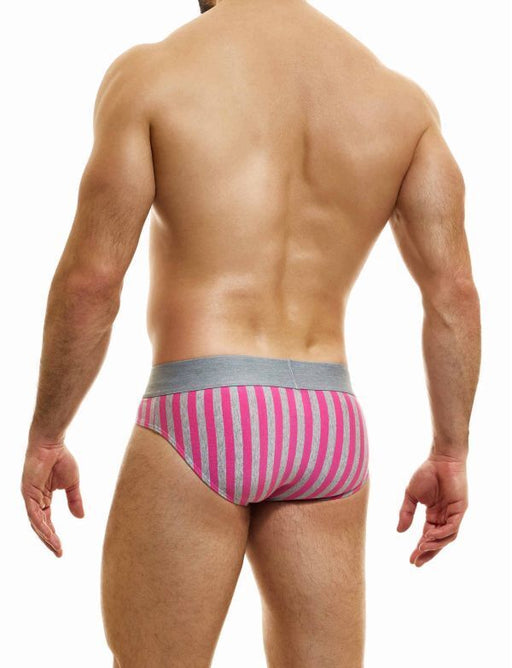 Modus Vivendi X-Retro Briefs Exclusive Ecofriendly Cotton Fabric Fushia 24220 - SexyMenUnderwear.com