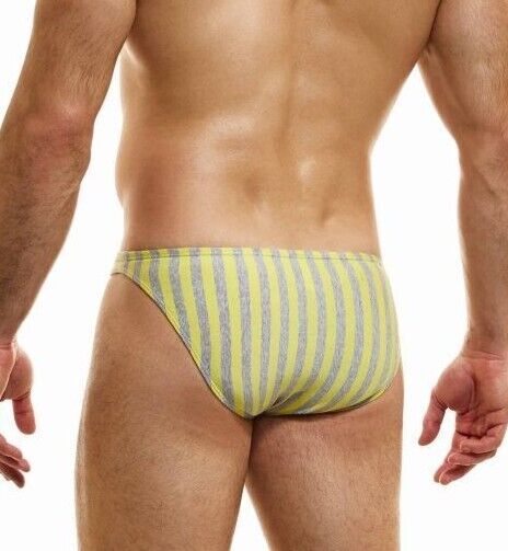 Modus Vivendi X-Retro Low-Cut Brief Exclusive Ecofriendly Cotton Yellow 24222 - SexyMenUnderwear.com