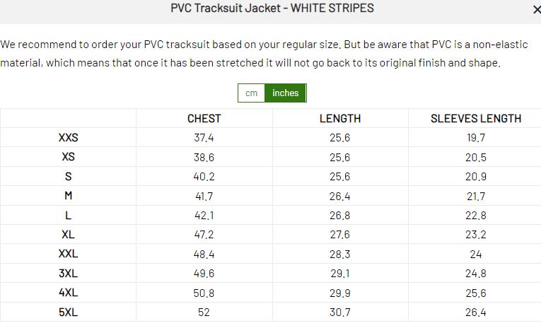 MR. RIEGILLIO PVC Tracksuit Jacket hoodies Glossy Shiny Black & White Stripes - SexyMenUnderwear.com