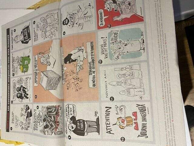 newspaper Charlie hebdo je suis charlie Premiere edition Jamais lus Joyau - SexyMenUnderwear.com