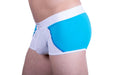 Otzi Boxer Trunk Turquoise/White OTG020 MX2 - SexyMenUnderwear.com