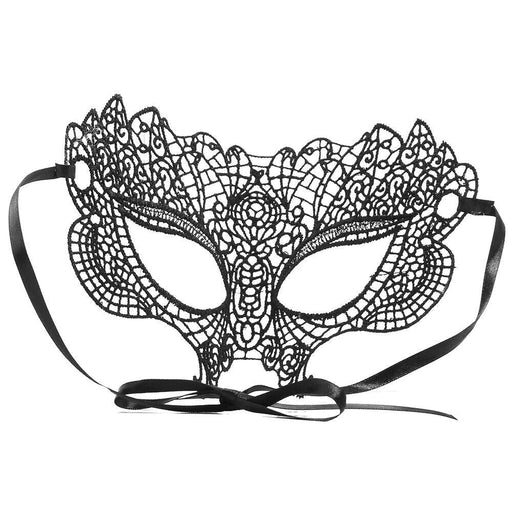 Ouch! Princess Lace Mask in Black - SexyMenUnderwear.com
