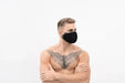 OUTTOX Everyday Mask Neoprene Easy breathing Comfortable Wear Black OT2 - SexyMenUnderwear.com