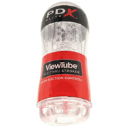 PDX Elite View Tube See-Thru Stroker Masturbator 6 - SexyMenUnderwear.com