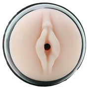 PDX Vibrating Fanta Flesh Pussy Stroker Masturbator Vanilla 6 - SexyMenUnderwear.com