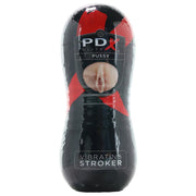 PDX Vibrating Fanta Flesh Pussy Stroker Masturbator Vanilla 6 - SexyMenUnderwear.com