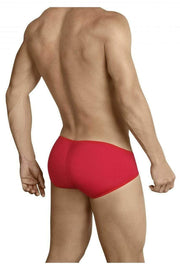 Pikante Brief Aston Slip En Nylon Briefs Red 8711 2 - SexyMenUnderwear.com