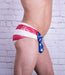 Pikante Brief U.S Anatomic American Underwear Flag Red 8719 1 - SexyMenUnderwear.com