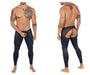 PIKANTE Dirty Pant Athletic Snuggy Fit Open Pouch & Butt Black Pants 0834 5 - SexyMenUnderwear.com
