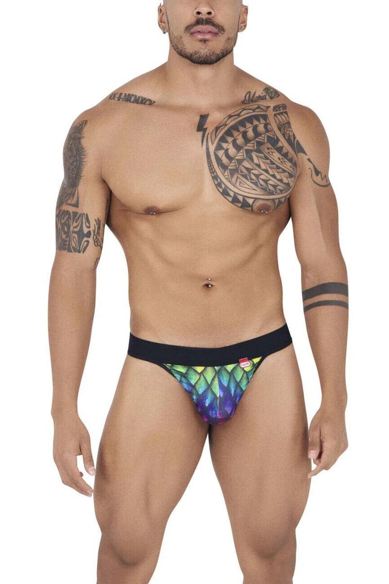 PIKANTE Rainbow Thong Super Stretch Microfiber Sleek Fits Thongs 0829 4 - SexyMenUnderwear.com