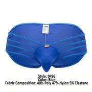 PIKANTE Seduction Briefs Silky Second Skin Seamed Pouch Royal Blue 0496 2 - SexyMenUnderwear.com