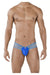 PIKANTE Seduction Briefs Silky Second Skin Seamed Pouch Royal Blue 0496 2 - SexyMenUnderwear.com