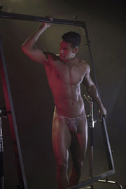 PIKANTE Tribal Thong Contour Pouch Smooth Stretchy Microfiber Thongs 0502 4 - SexyMenUnderwear.com