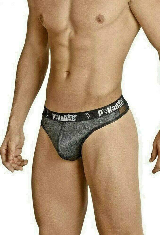 Pikante Young Mens Thongs Sherlock Tanga Black 8053 1 - SexyMenUnderwear.com