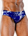 POLYMORPHE Canadian Latex Brief Boot Print Full-Cut Briefs UN-015ABOOT 5 - SexyMenUnderwear.com